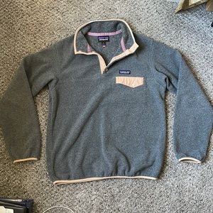 Patagonia fleece quarter button up